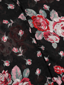 Блуза H&M модель 0579535_чорний комб. Фото