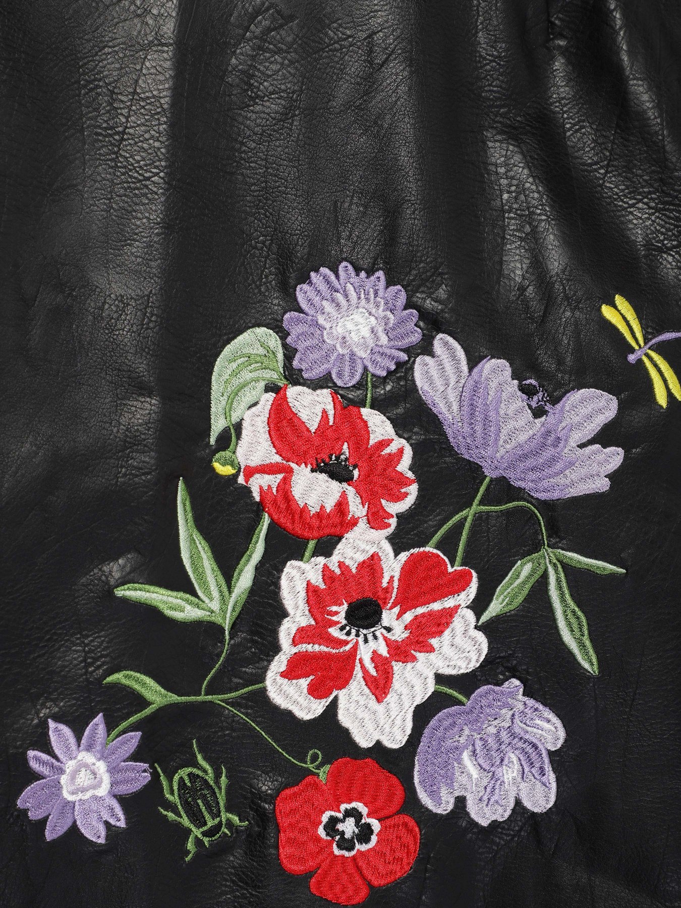 Юбка мини H&M модель 0580145_чорний комб. Фото