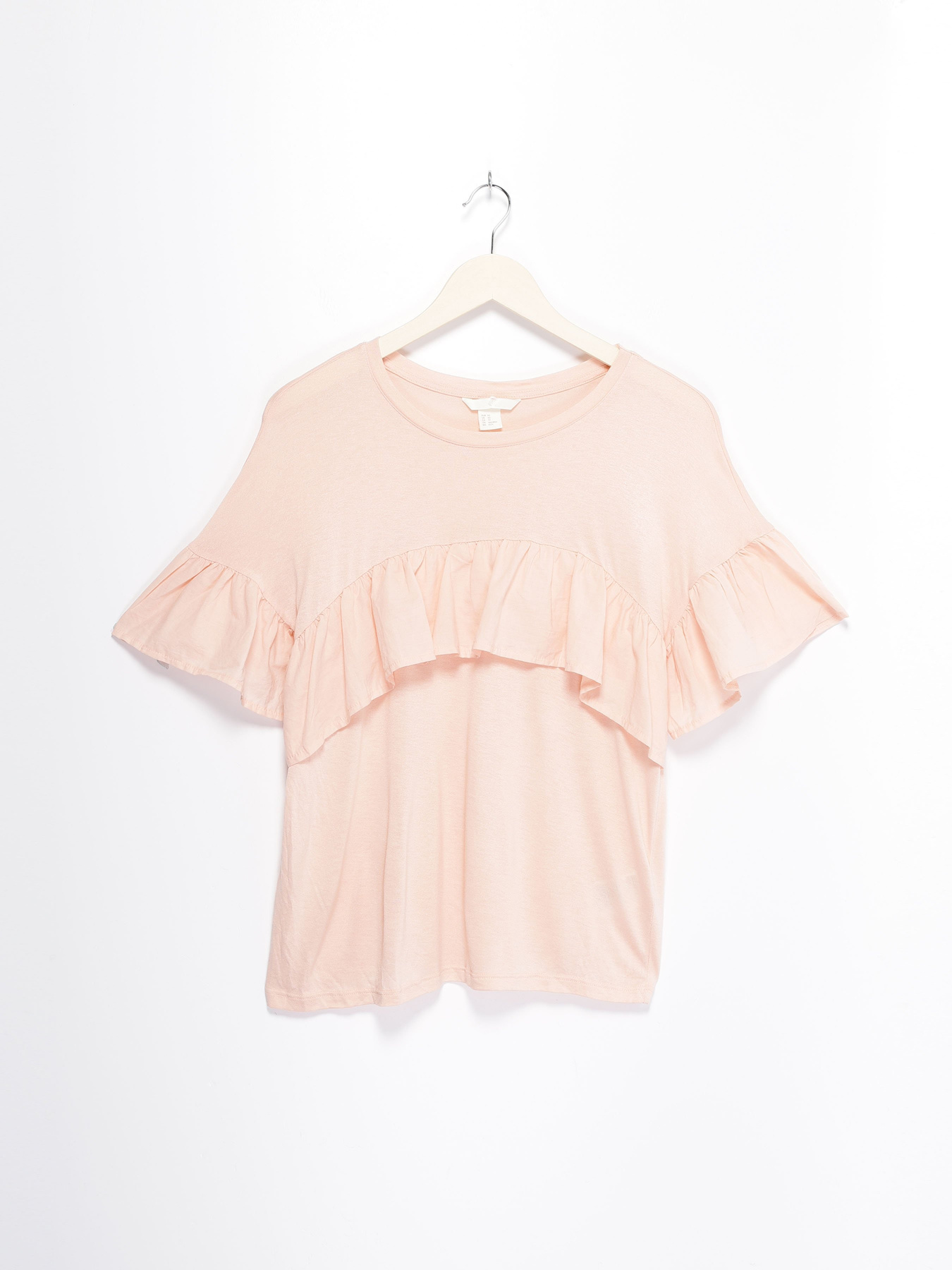 Футболка H&M модель 0580602_с.персиковий Фото