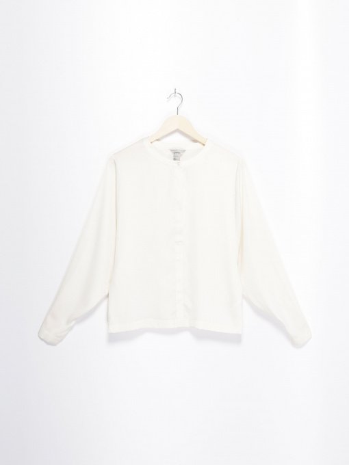 Блуза H&M модель 0585750_білий Фото