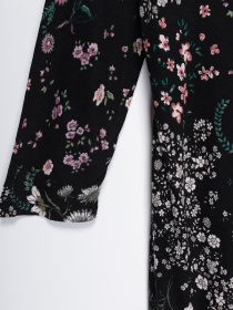 Блуза H&M модель 0586664_чорний комб. Фото