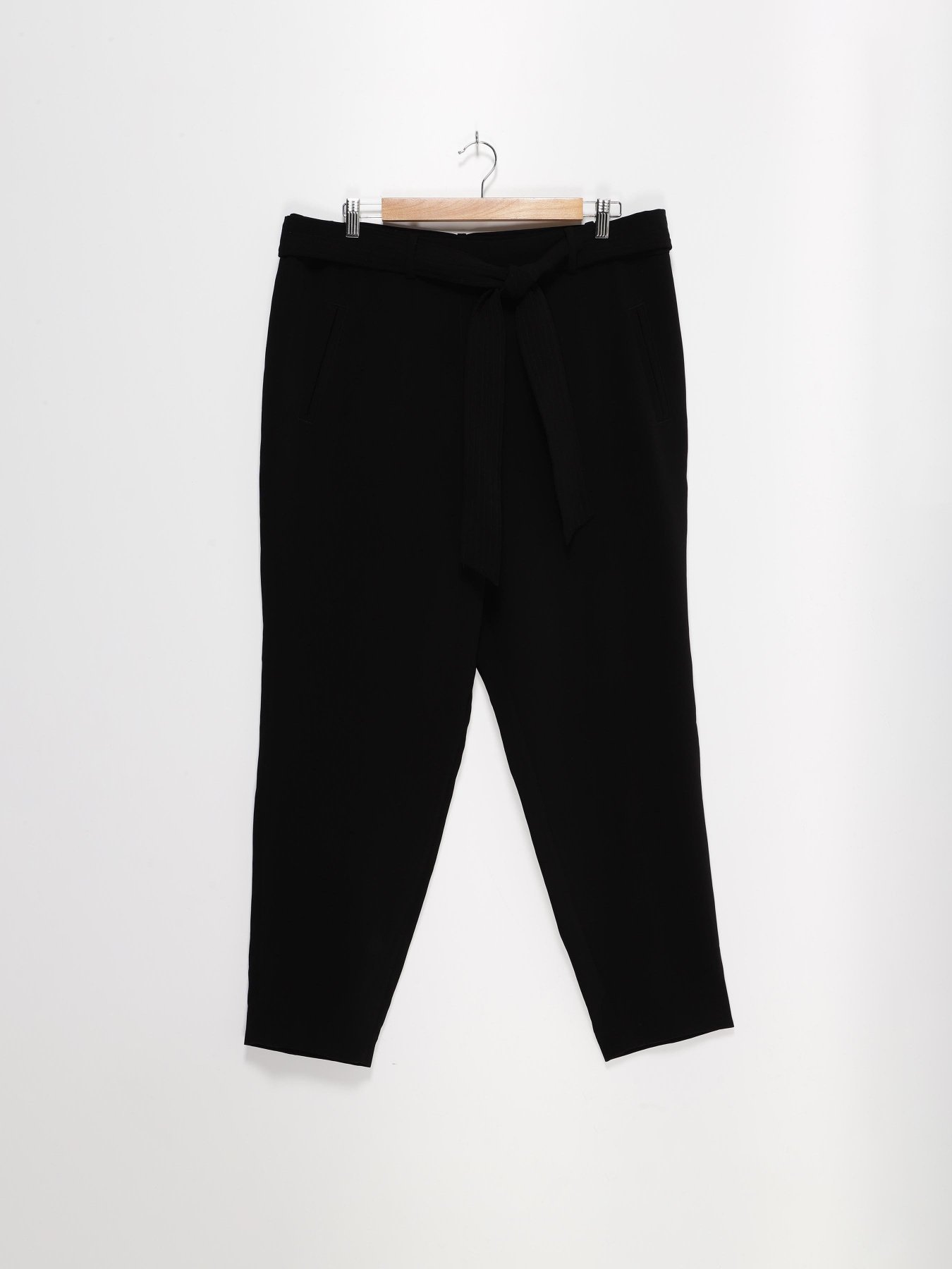 Повсякденні штани H&M модель 0587753_чорний Фото