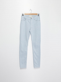 Штани повсякденні H&M модель 0588689_с.синій з білим Фото