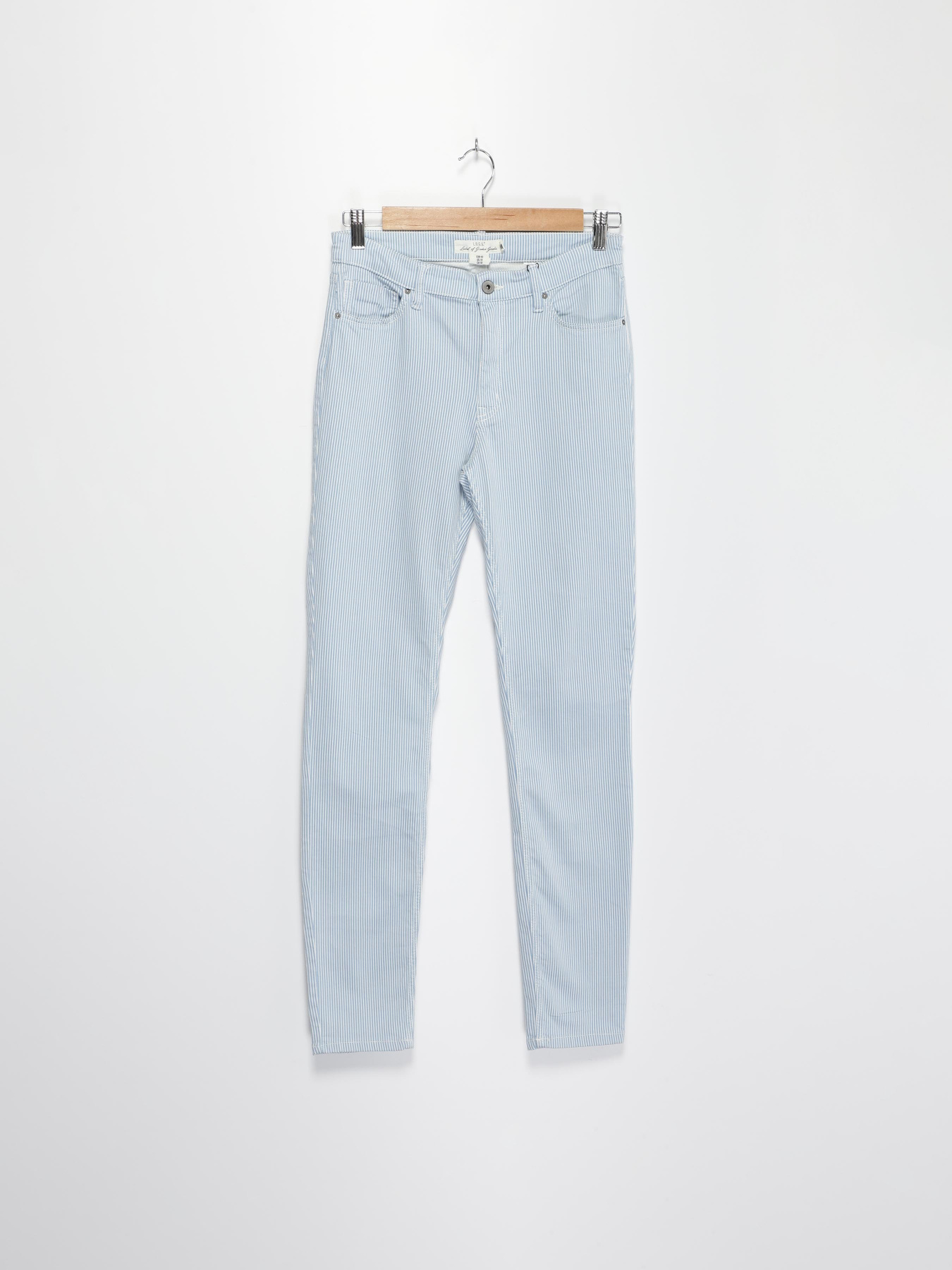 Повсякденні штани H&M модель 0588689_с.синій з білим Фото