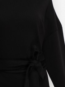 Лонгслив H&M модель 0592386_чорний Фото