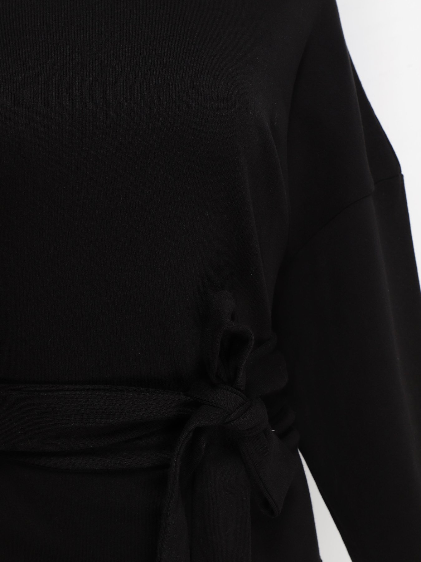 Лонгслив H&M модель 0592386_чорний Фото