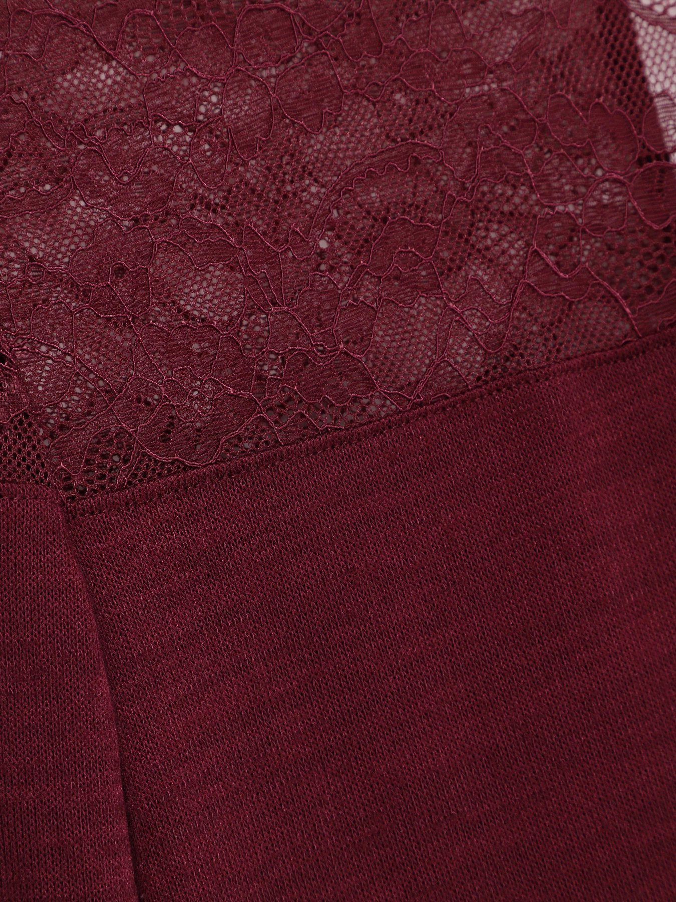 Лонгслів H&M модель 0595080_т.бордовий Лонгслів H&M модель 0595080_т.бордовий Фото