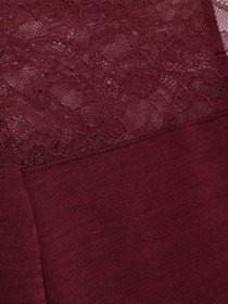 Лонгслів H&M модель 0595080_т.бордовий Лонгслів H&M модель 0595080_т.бордовий Фото