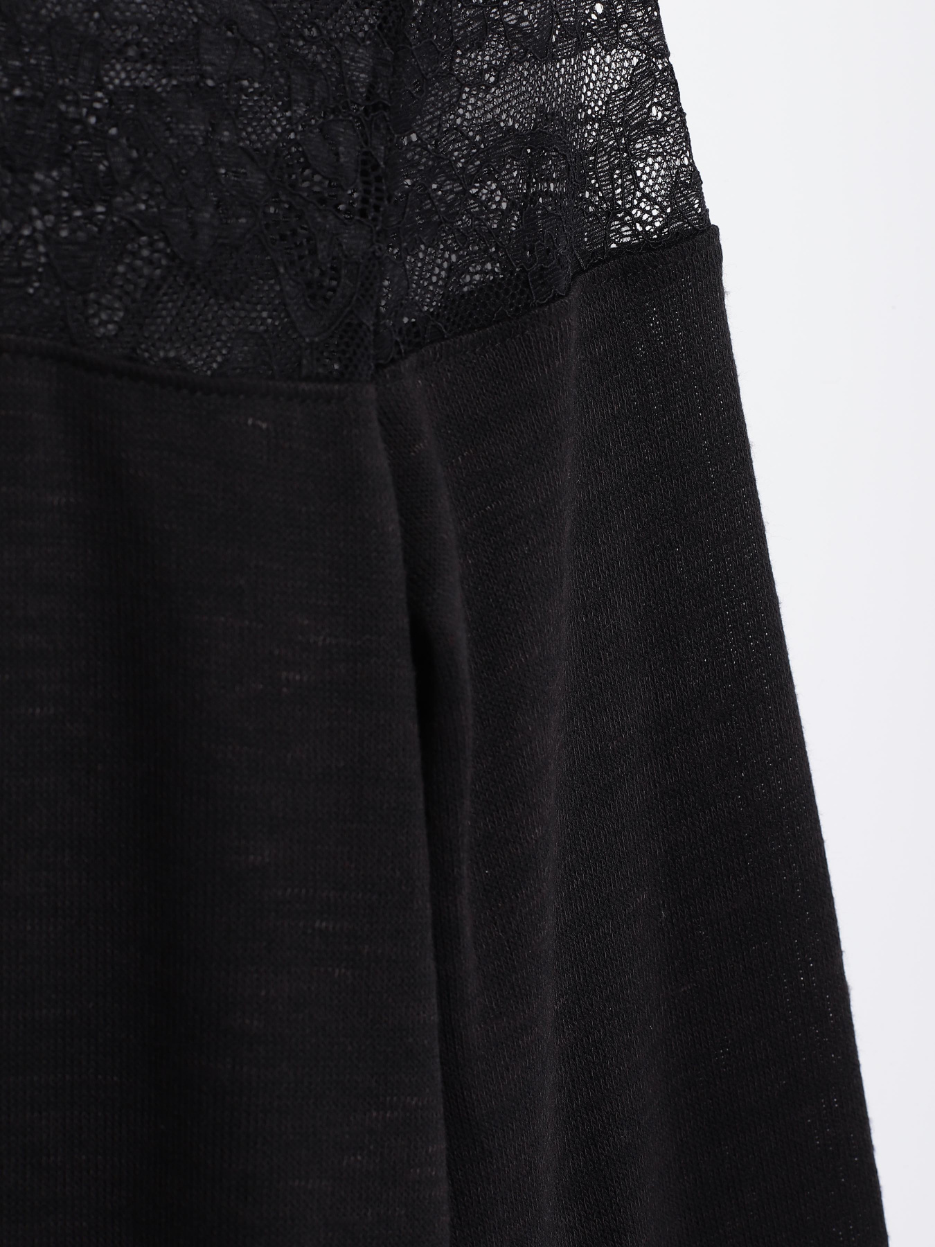 Лонгслів H&M модель 0595080_чорний Фото