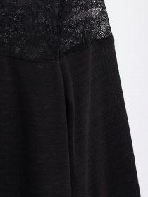 Лонгслів H&M модель 0595080_чорний Фото