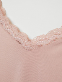 Лонгслив H&M модель 0676352_с.рожевий Фото