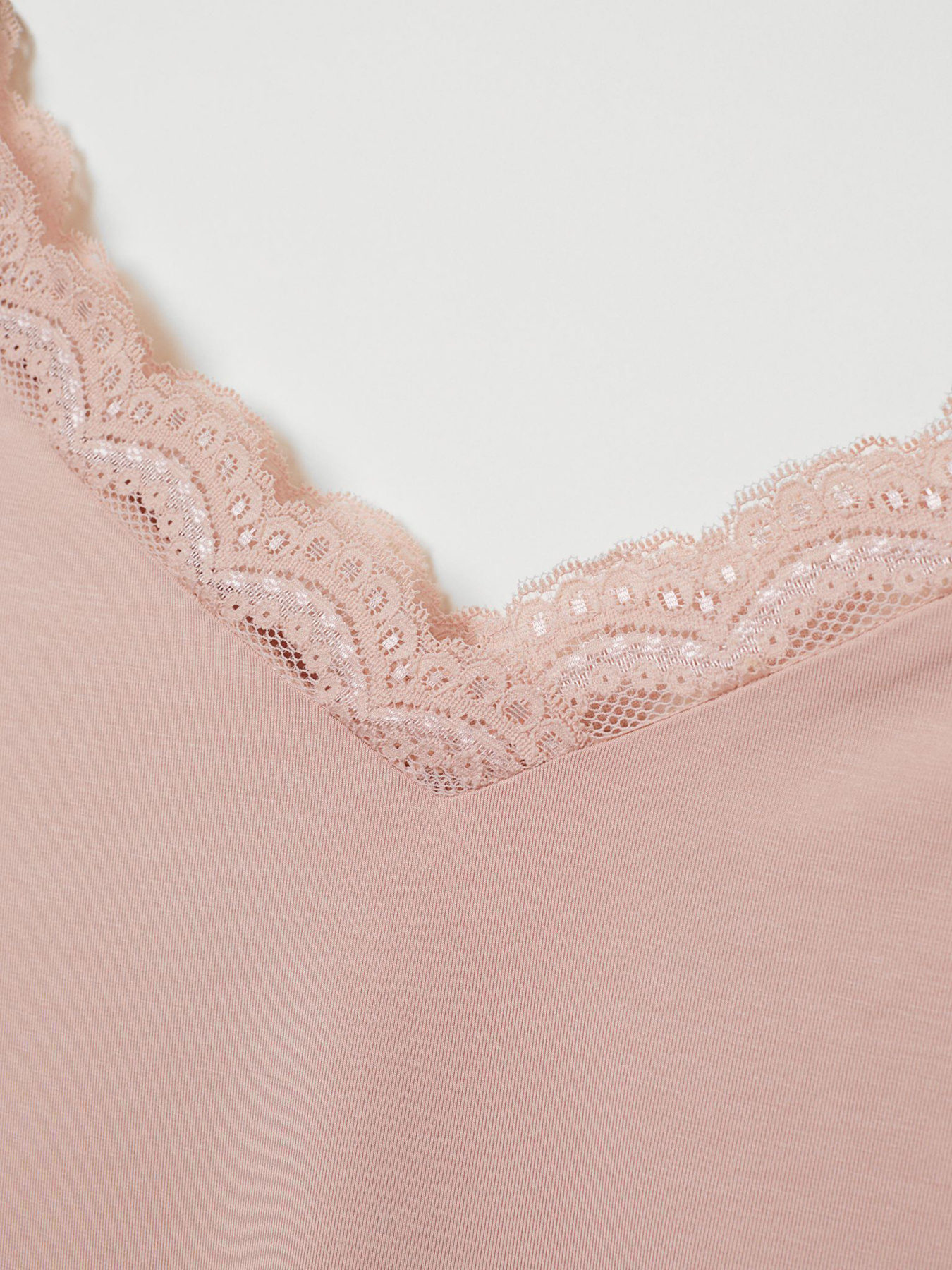 Лонгслів H&M модель 0676352_с.рожевий Фото