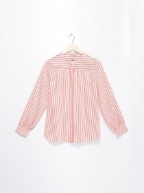 Блуза H&M модель 0595366_кремовий з червоним Блуза H&M модель 0595366_кремовий з червоним Фото