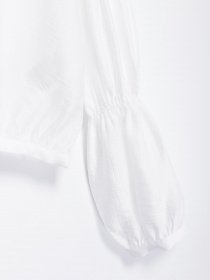 Блуза H&M модель 0598172_білий Фото