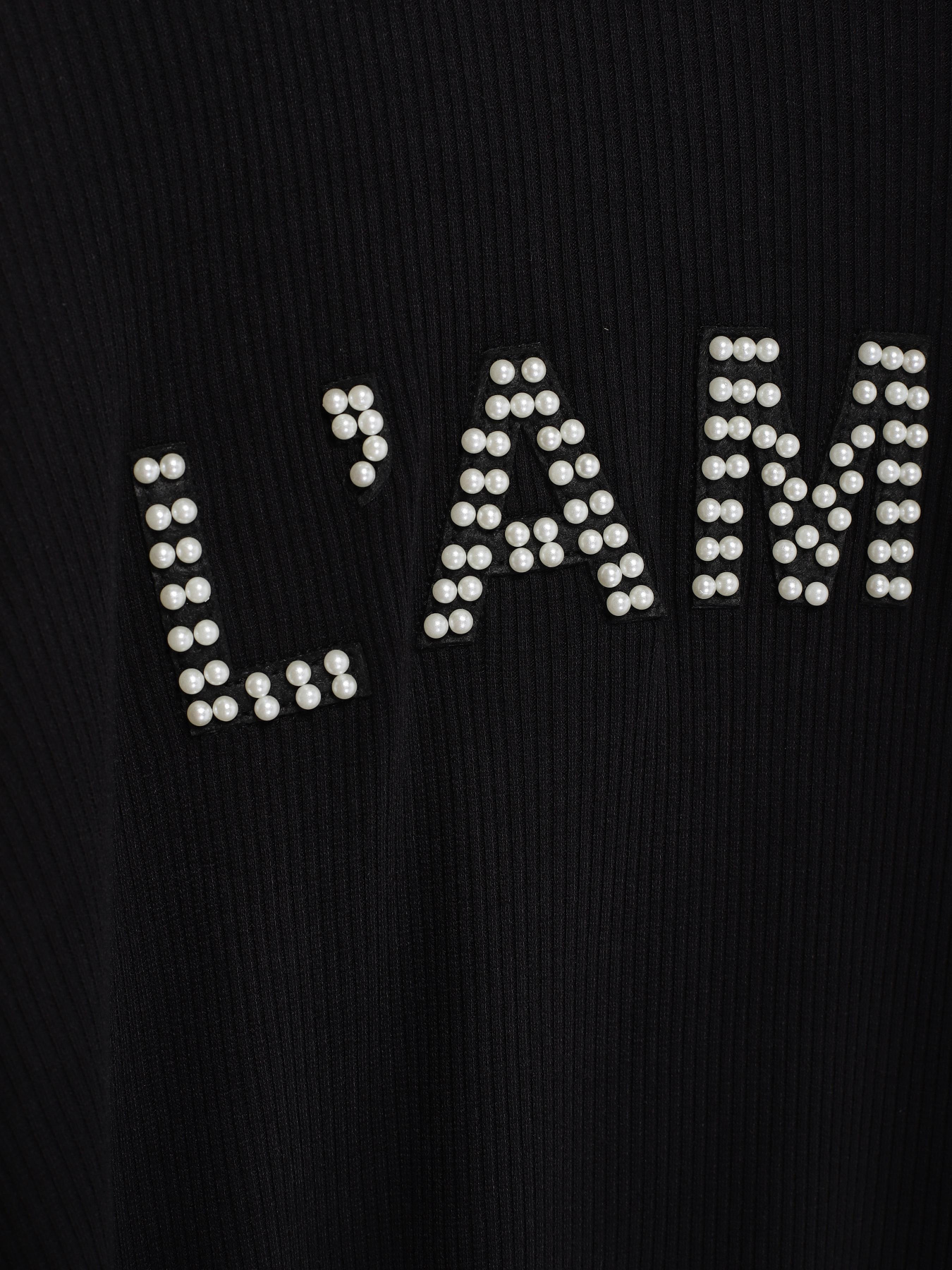 Лонгслив H&M модель 0610980_чорний Фото