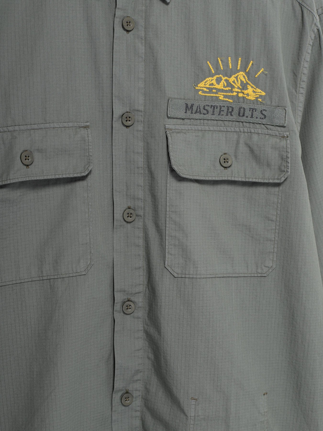 Рубашка повседневная H&M модель 0616819_хакі Фото