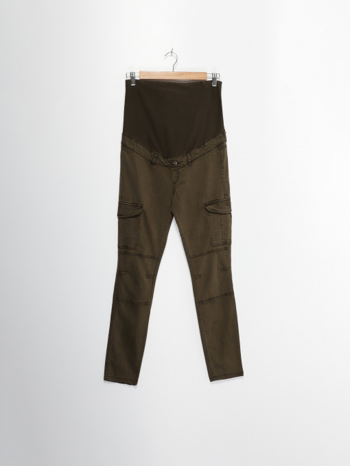 Повседневные штаны H&M модель 0617355_т.хакі Фото