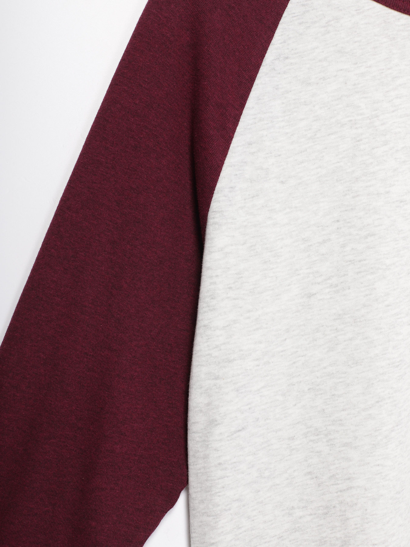 Лонгслив H&M модель 0617726_с.сірий з бордовим Фото