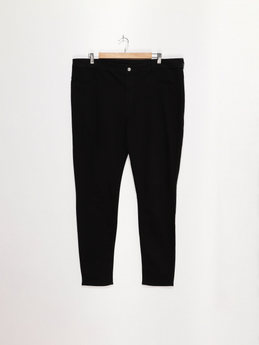Брюки повседневные H&M модель 0617758_чорний Фото
