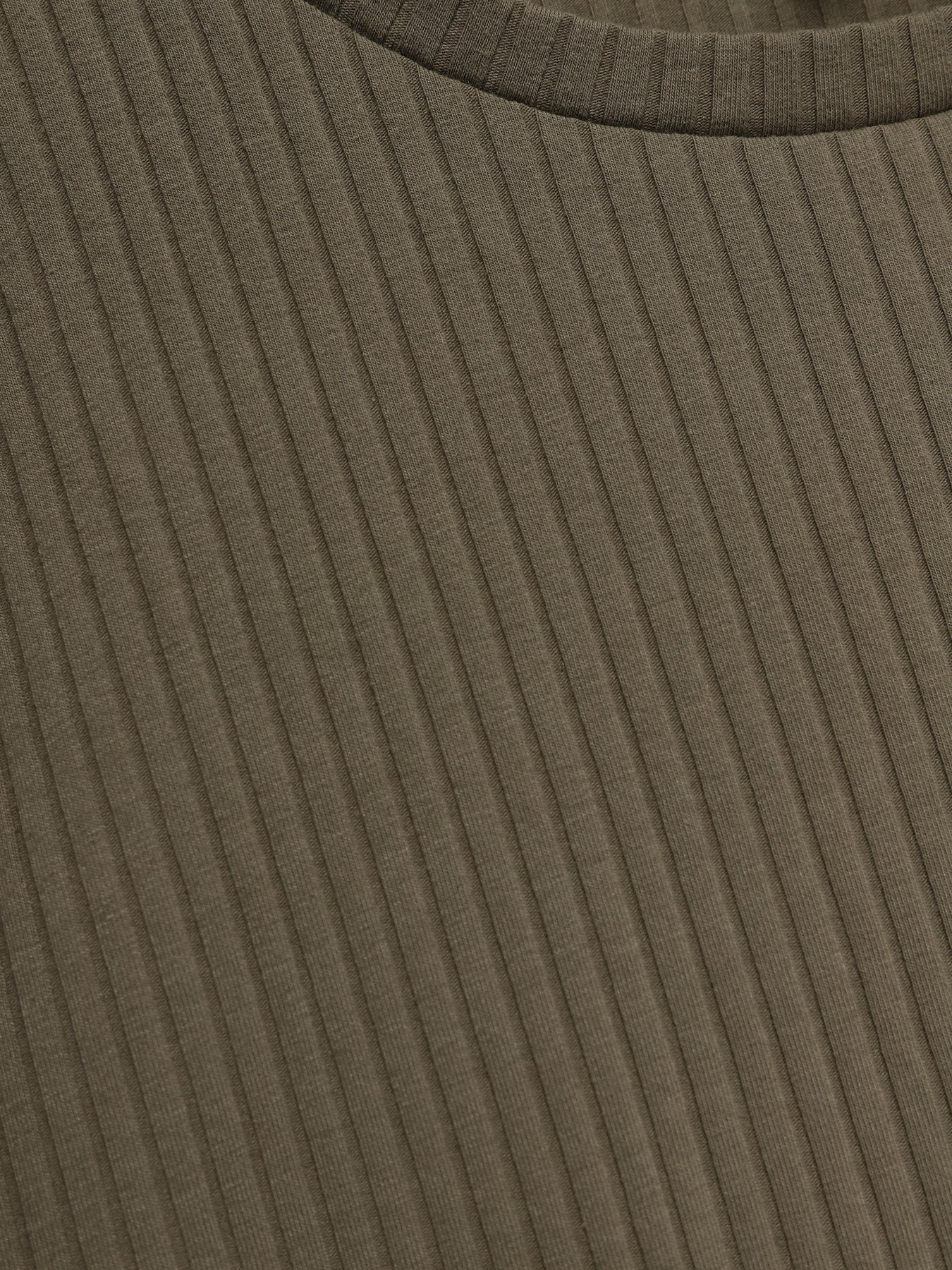 Лонгслив H&M модель 0618894_хакі Фото