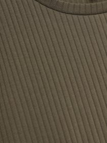 Лонгслив H&M модель 0618894_хакі Фото