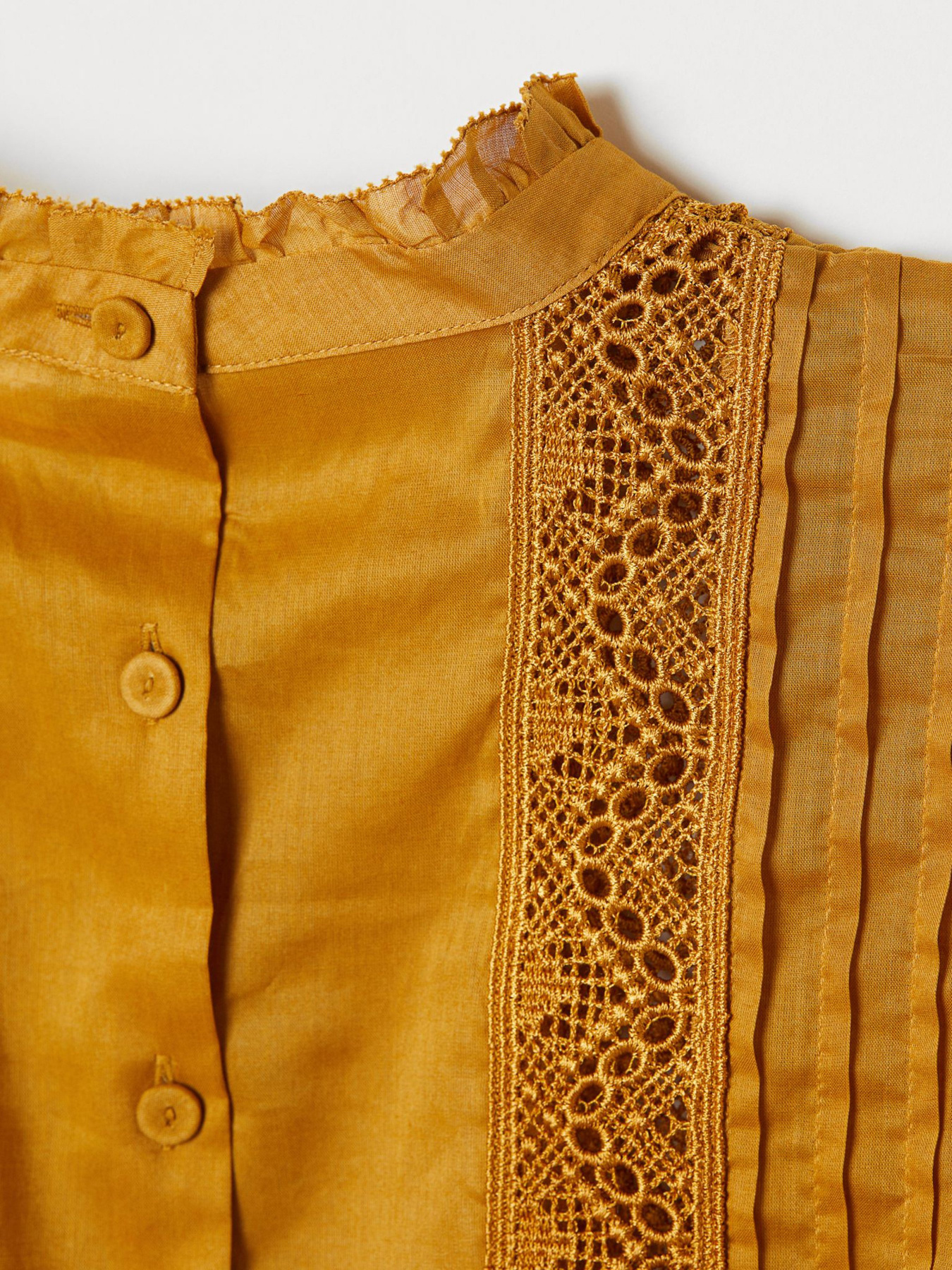 Блуза H&M модель 0685196_гірчичний Фото