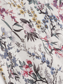 Блуза H&M модель 0622464_білий комб. Фото