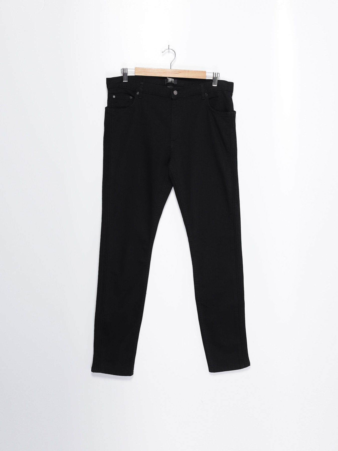 Брюки повседневные H&M модель 0629834_чорний Фото