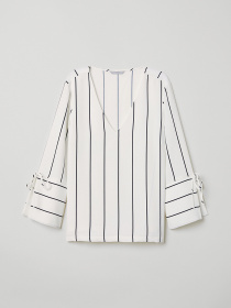 Блуза H&M модель 0634332_білий Фото