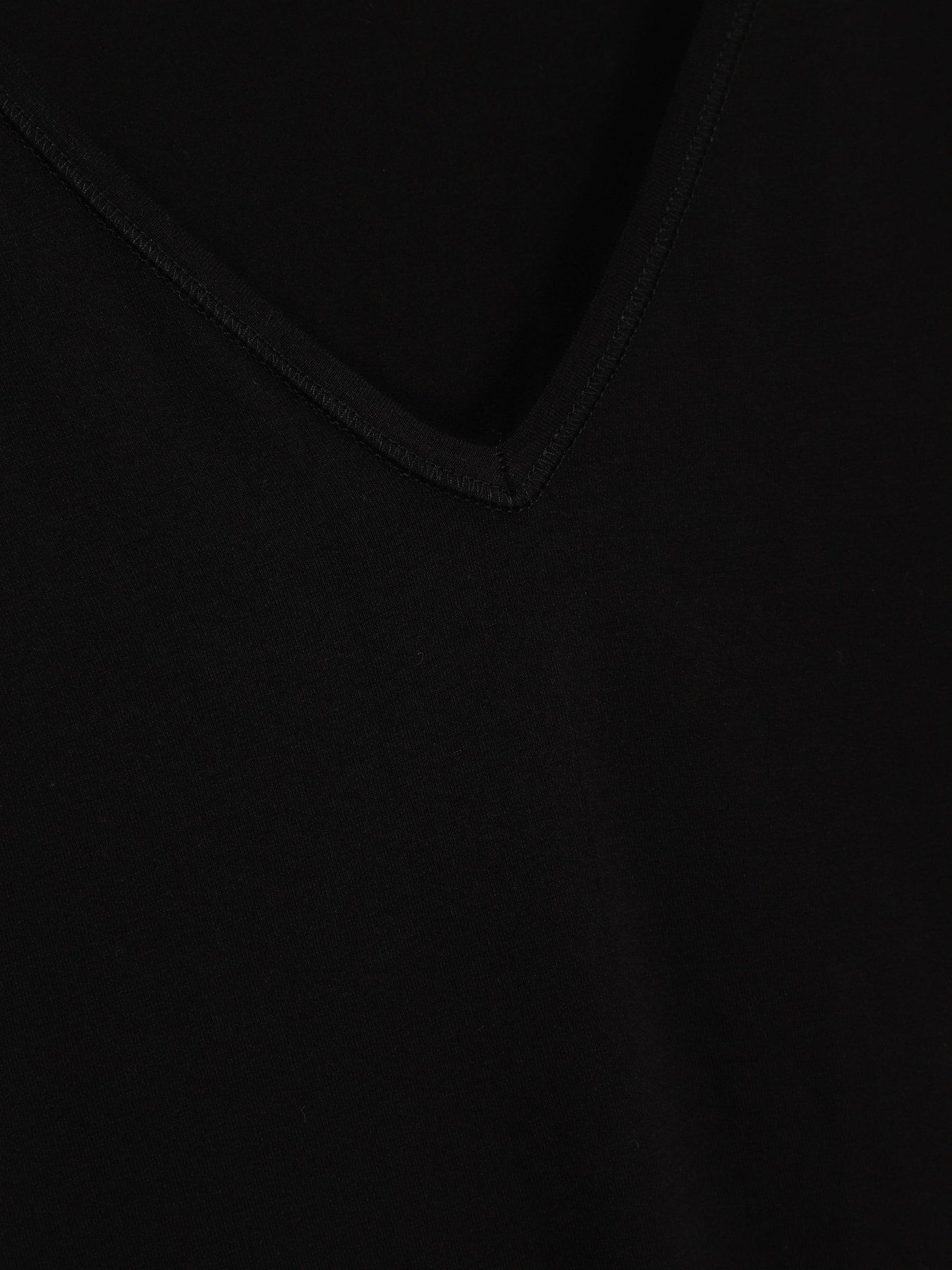 Лонгслів H&M модель 0634701_чорний Фото