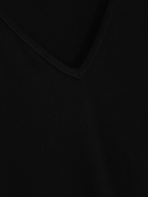 Лонгслів H&M модель 0634701_чорний Фото