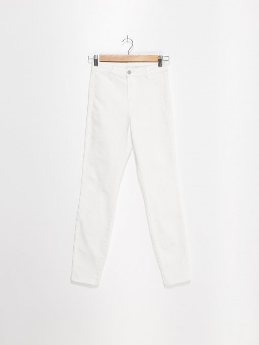 Прямые джинсы H&M модель 0636323_білий Фото