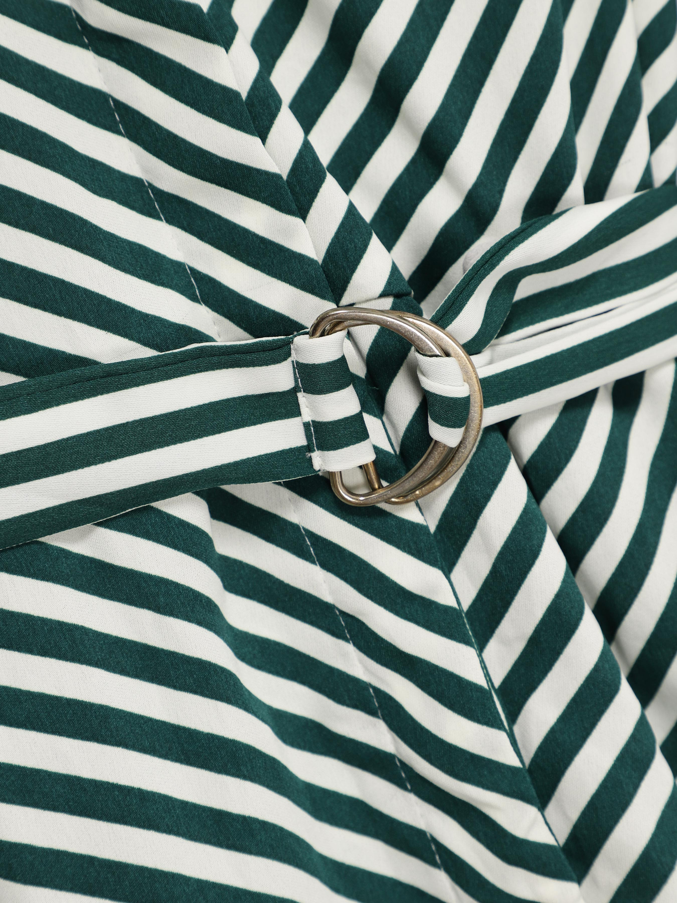 Платье мини H&M модель 0637283_білий з т.зеленим Фото