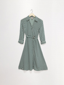 Сукня міні H&M модель 0637283_білий з т.зеленим Сукня міні H&M модель 0637283_білий з т.зеленим Фото