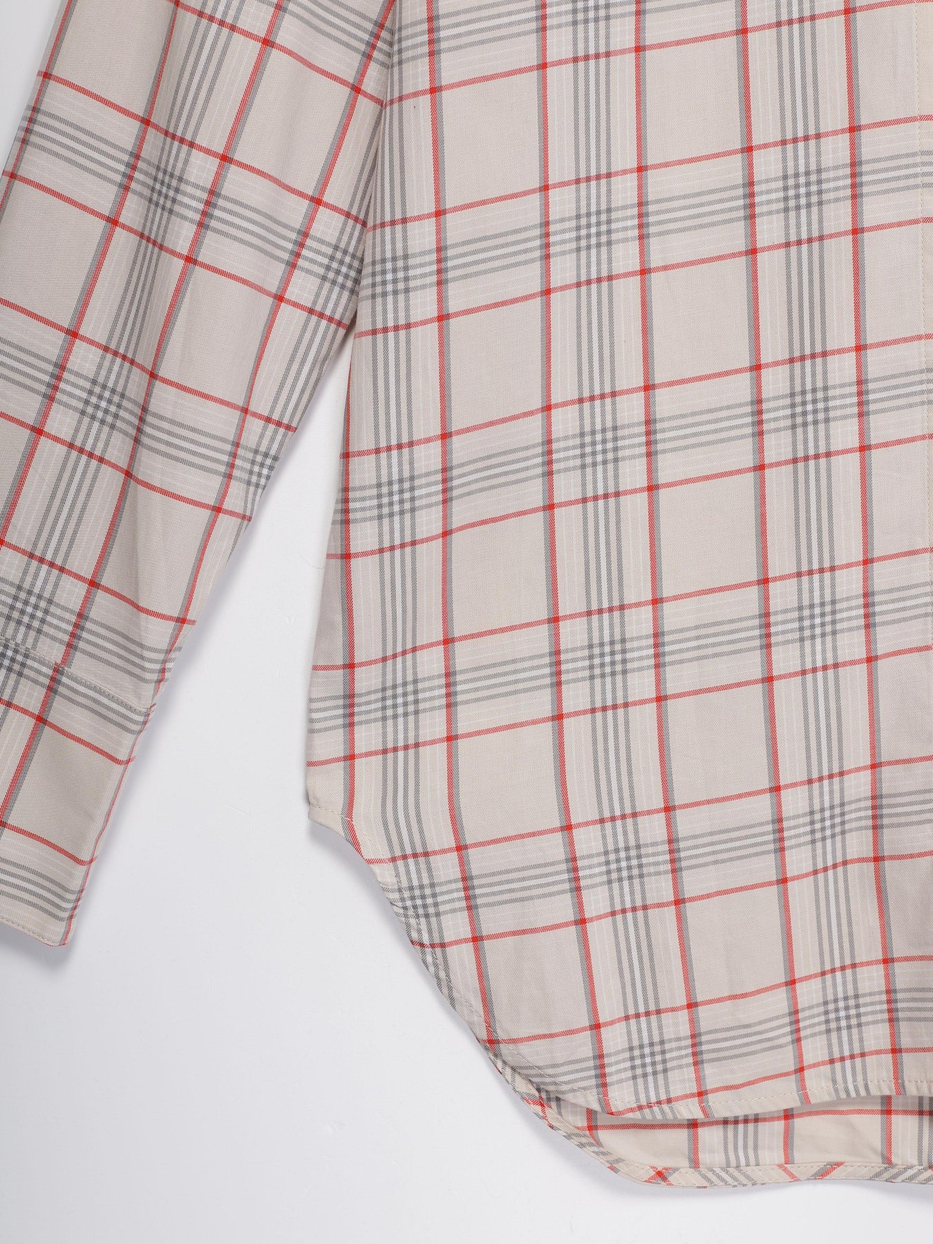 Рубашка H&M модель 0637422_с.бежевий комб. Фото