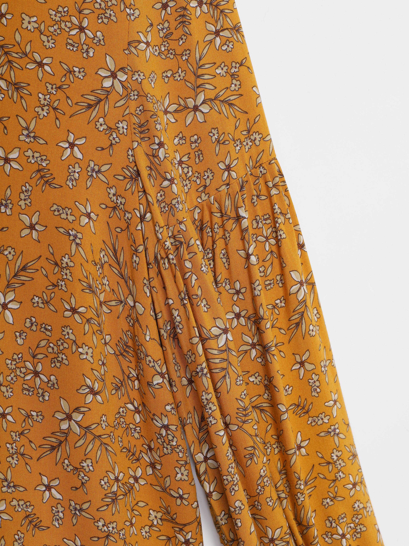 Блуза H&M модель 0639678_жовтий комб. Фото