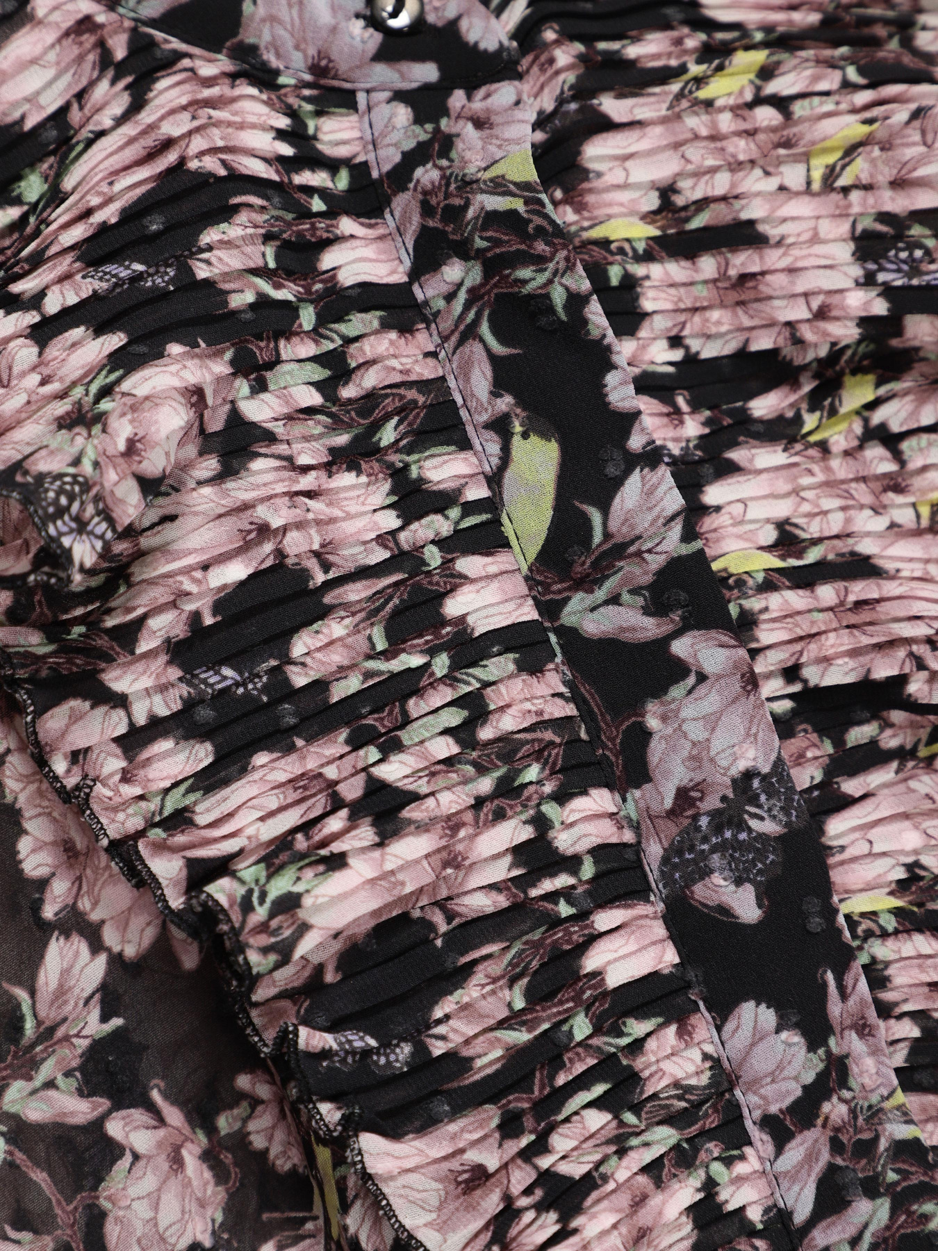 Блуза H&M модель 0639685_чорний комб. Фото