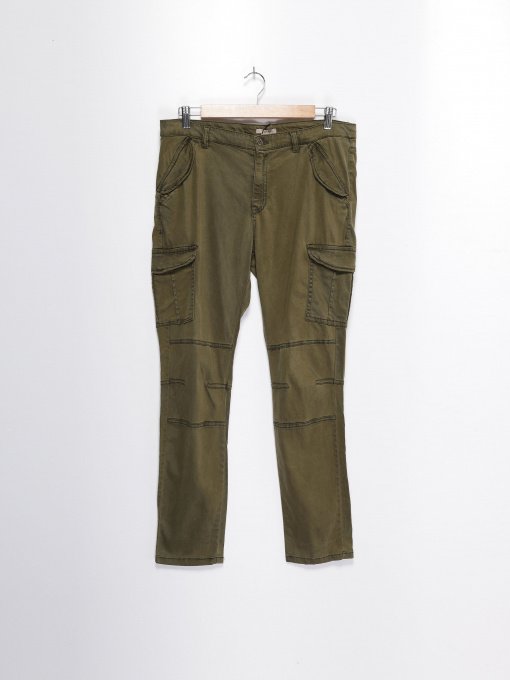 Повседневные штаны H&M модель 0646286_зелений Фото