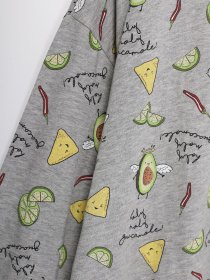 Свитшот H&M модель 0646592_сірий комб. Фото