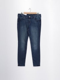 Прямые джинсы H&M модель 0653145_т.синій Фото