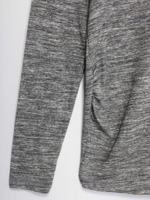 Лонгслив H&M модель 0654266_сірий комб. Фото