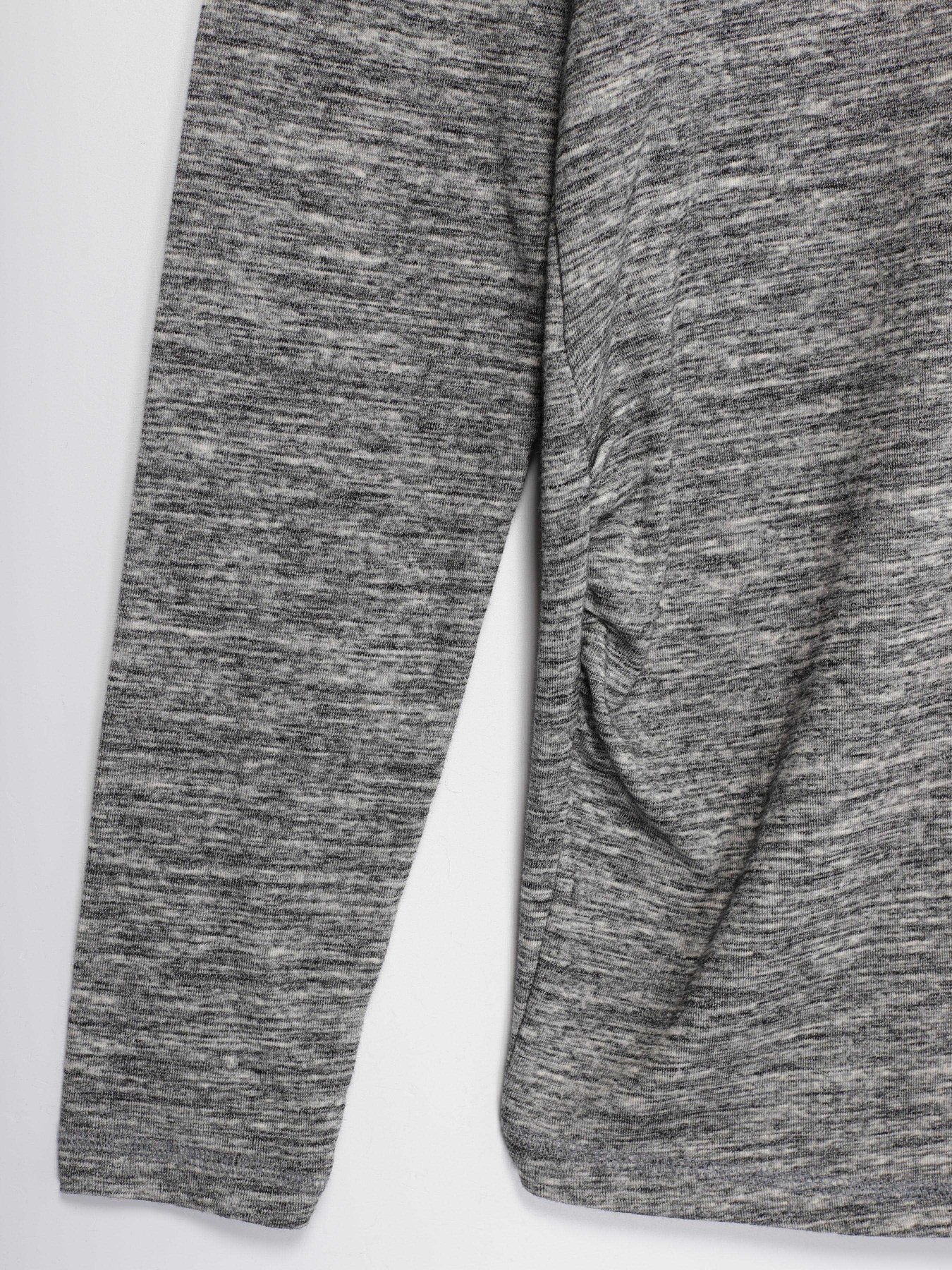 Лонгслів H&M модель 0654266_сірий комб. Фото