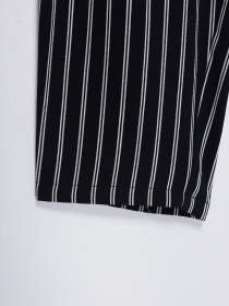 Повсякденні штани H&M модель 0660308_т.синій з білим Фото