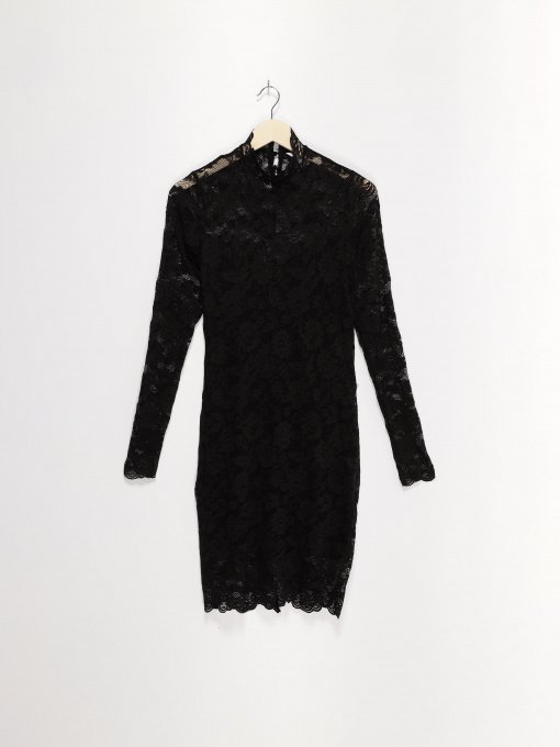 Платье мини H&M модель 0663988_чорний Фото