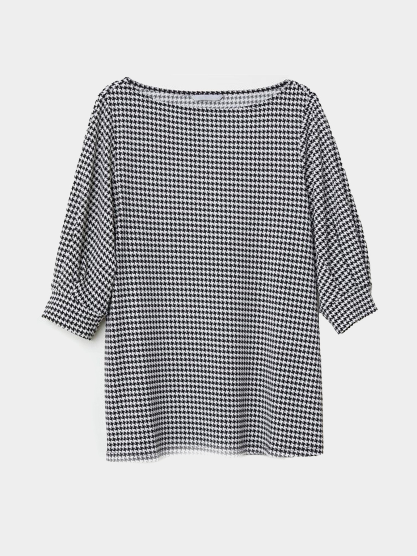 Блуза H&M модель 0664074_білий з чорним Фото