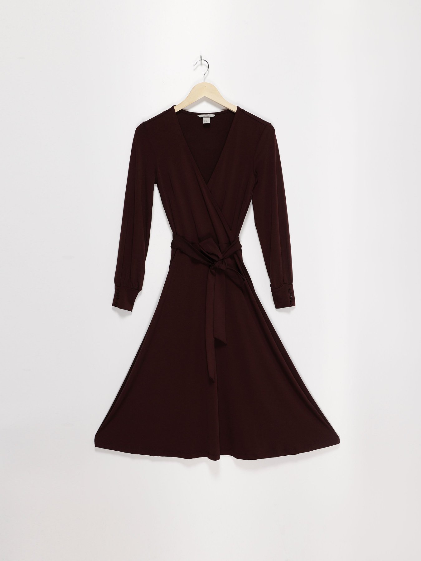 Сукня міні H&M модель 0665481_бордовий Фото