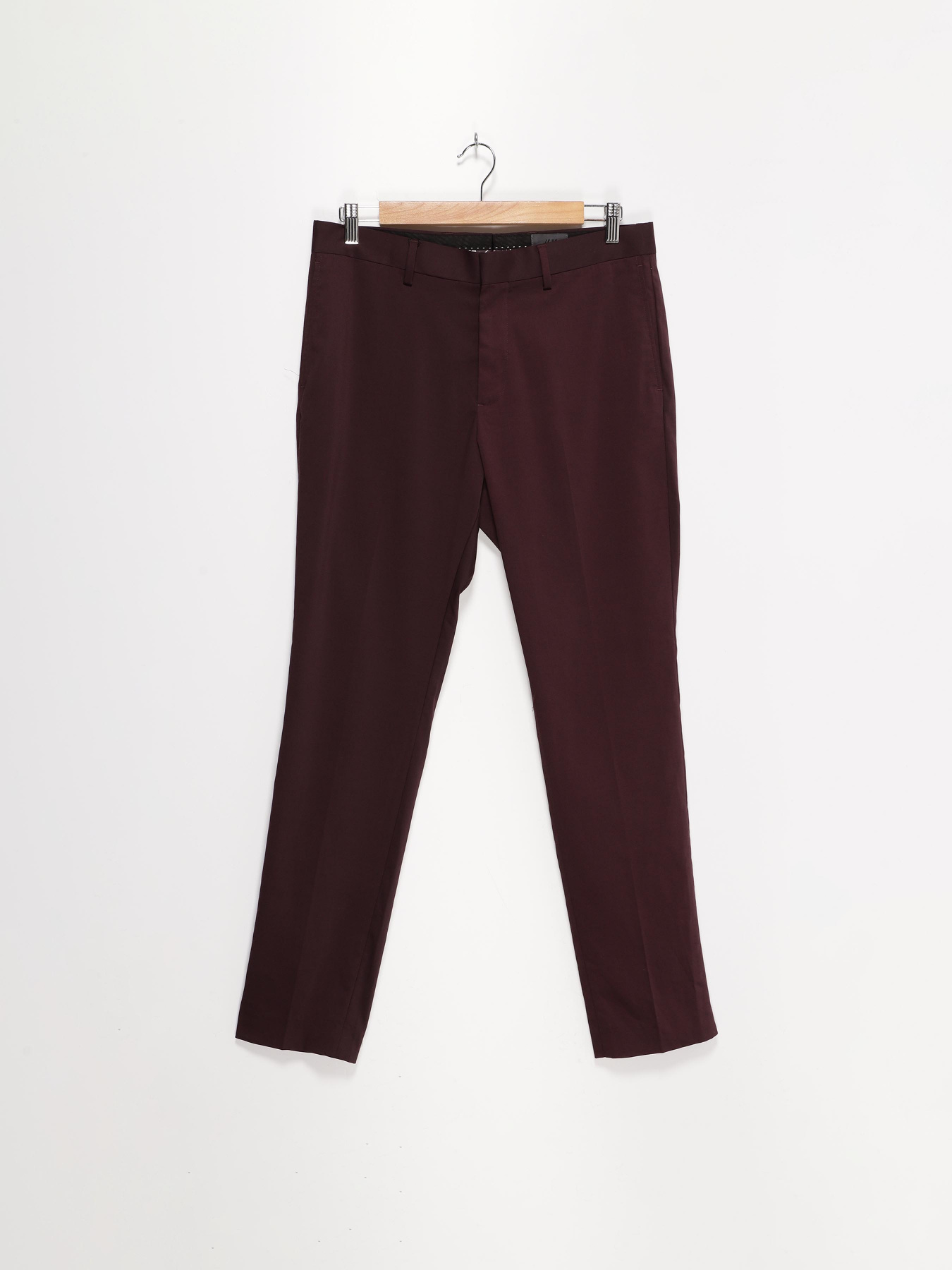 Повсякденні штани H&M модель 0669727_т.бордовий Фото