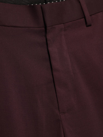 Повсякденні штани H&M модель 0669727_т.бордовий Фото