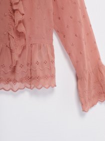 Блуза H&M модель 0671505_теракотовий Фото