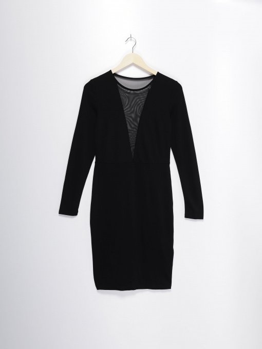 Сукня міні H&M модель 0672594_чорний Фото